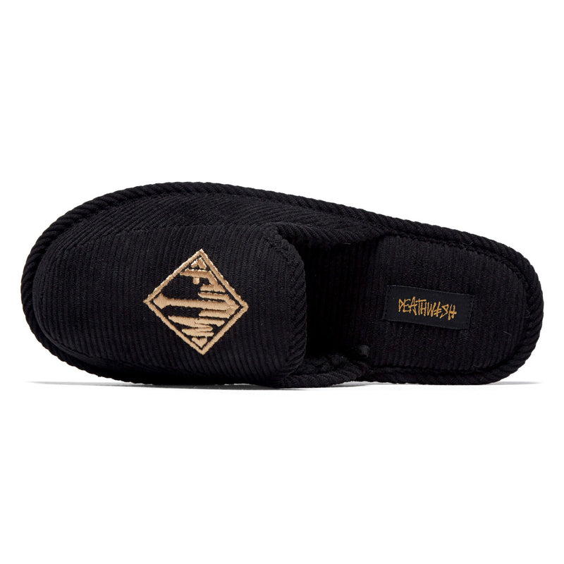 Deathwish FTW House Slippers Shoes - Black
