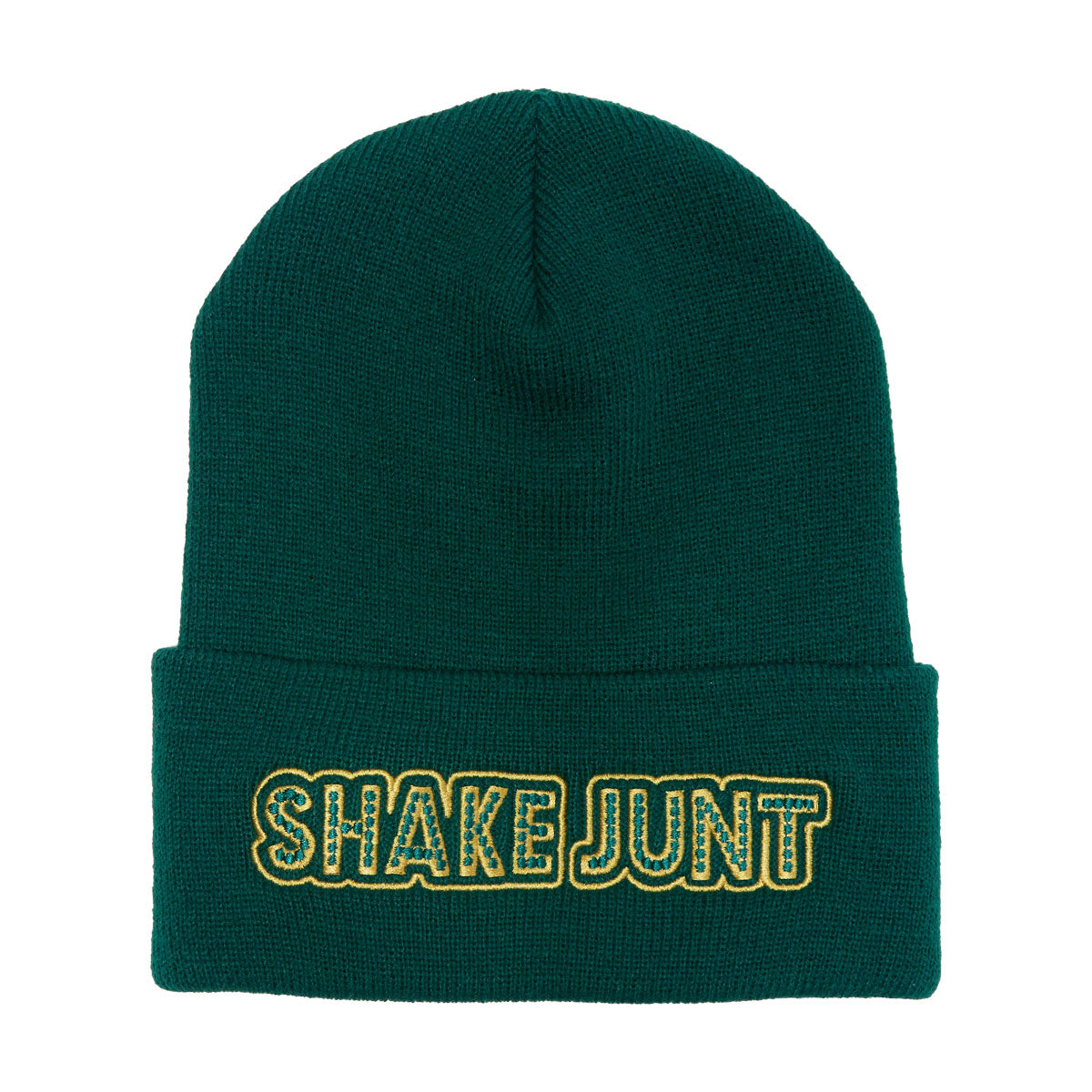 Shake Junt Stretch Logo Beanie - Green image 1