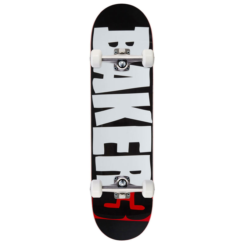 Baker Skateboard Complete – 8.475” Deck, Independent Trucks, Triclops Wheels, ABEC 5 Bearings, Ready To Ride