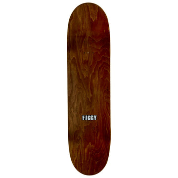 Baker Justin Figgy Figueroa Head On Collision Skateboard Deck - 8.25