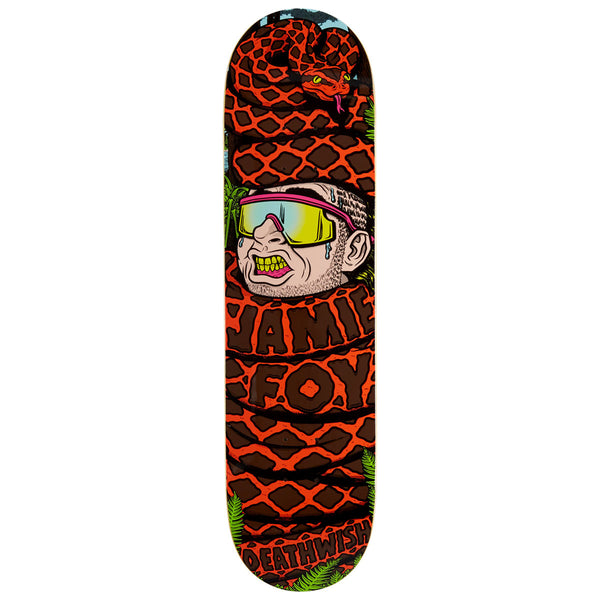 Deathwish Outline Skateboard Deck -8.75 Black/White- (無料1''ハードウェアセット同梱) DEATHWISH OUTLINE SKATEBOARD DECK-8.75 BLK⁄WHT