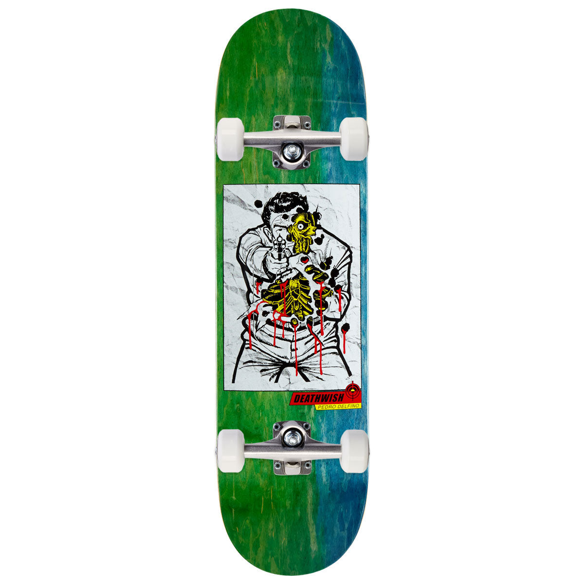 Deathwish Pedro Delfino Saturday Night Special Skateboard Complete