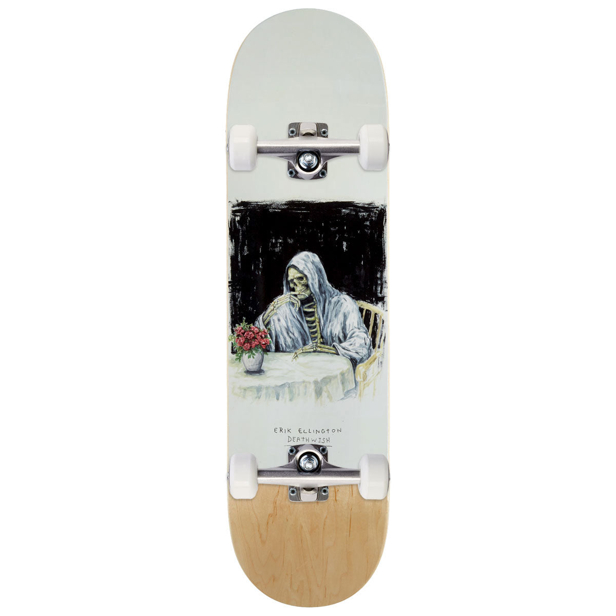 Deathwish Erik Ellington Yesterday Is Gone Skateboard Complete - 8.50