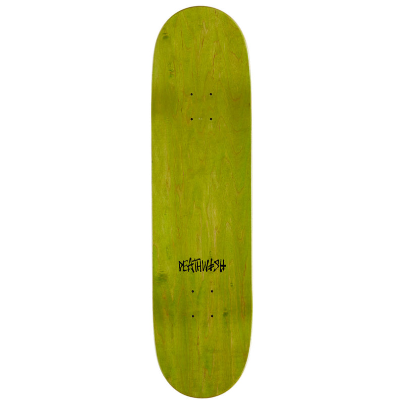 Deathwish Gang Spray Skateboard Complete - Black/White - 8.50