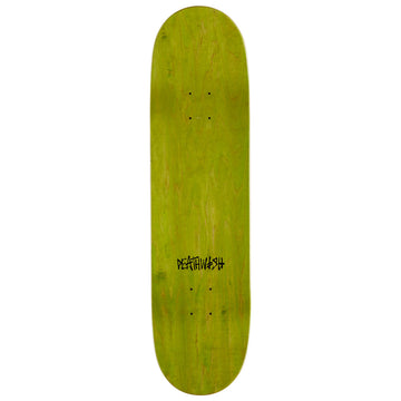 Deathwish Gang Spray Skateboard Deck - Black/White - 8.50
