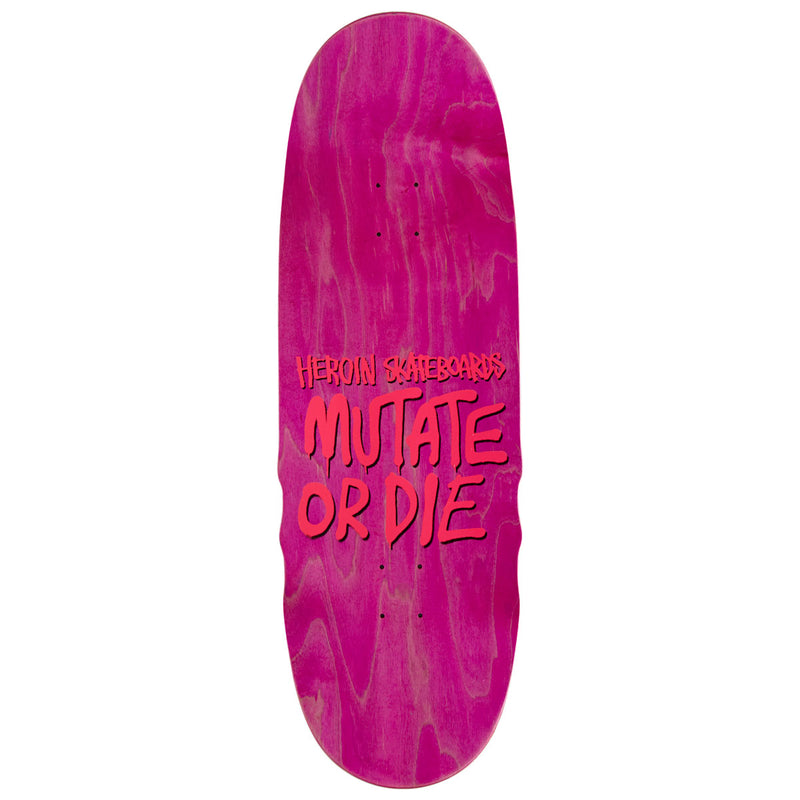 Heroin Mutant Wide Boy Skateboard Deck - 10.40