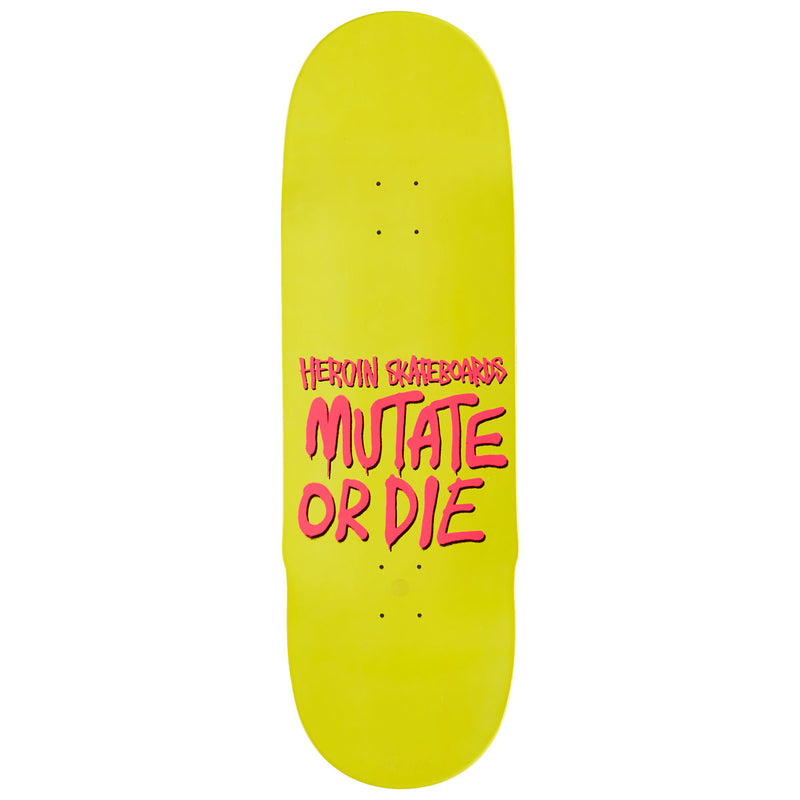 Heroin Craig Questions Mutate Or Die Skateboard Deck - 10.00