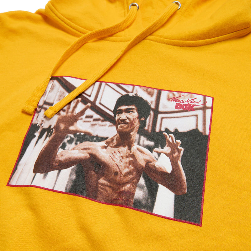 DGK x Bruce Lee Focus Hoodie - Gold