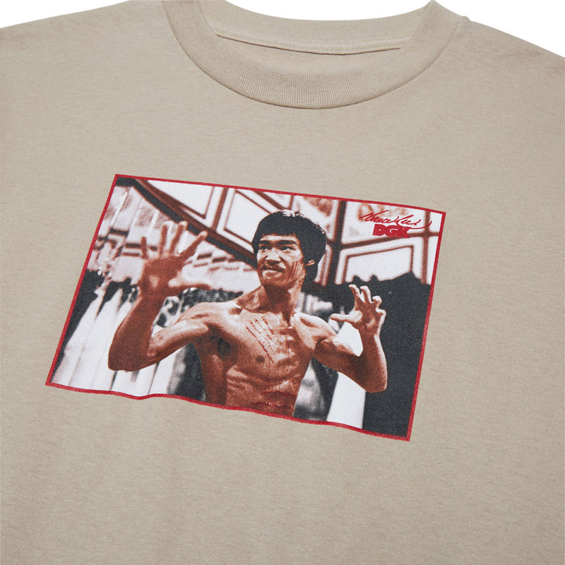 DGK x Bruce Lee Focus T-Shirt - Sand