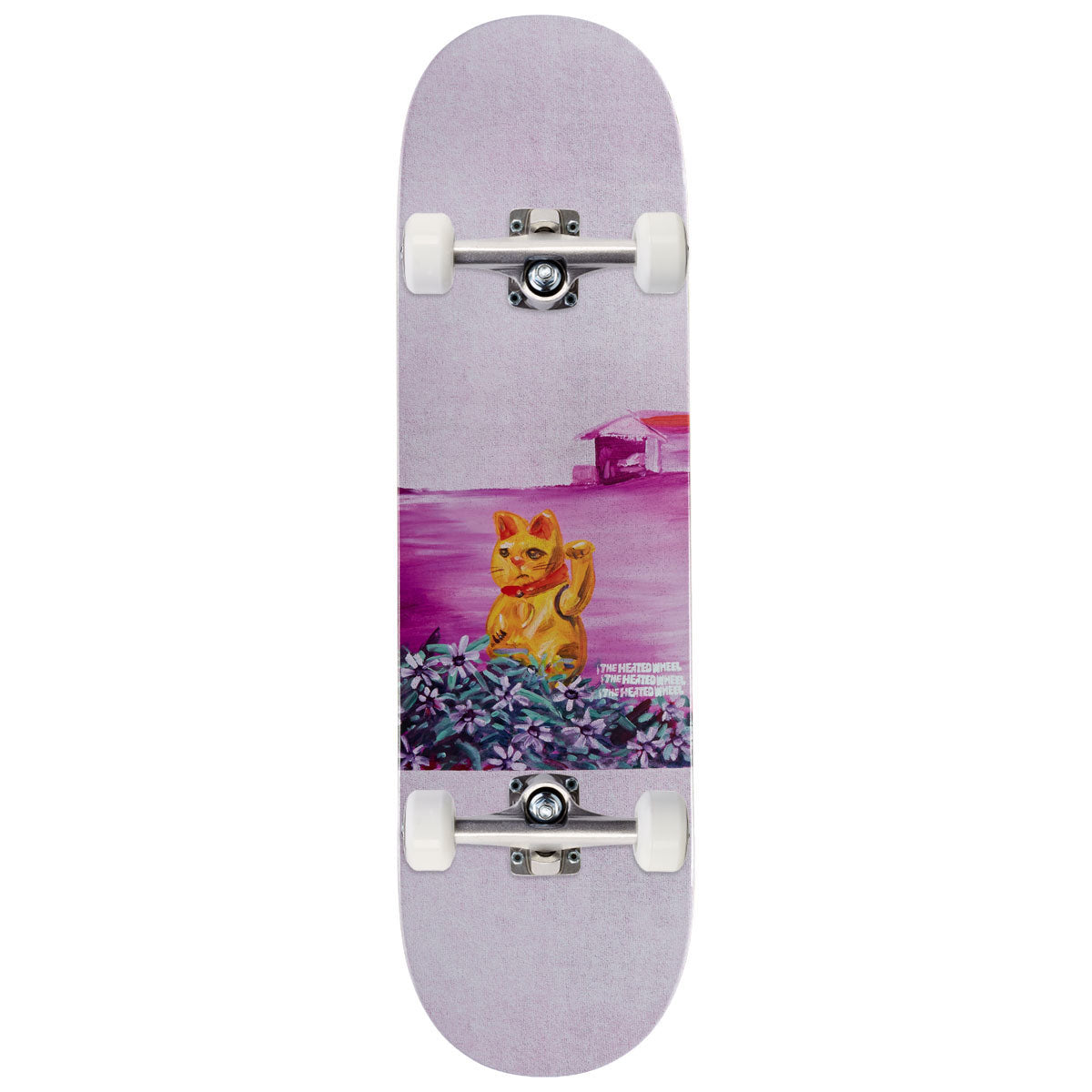 The Heated Wheel Good Luck Skateboard Complete - 8.75