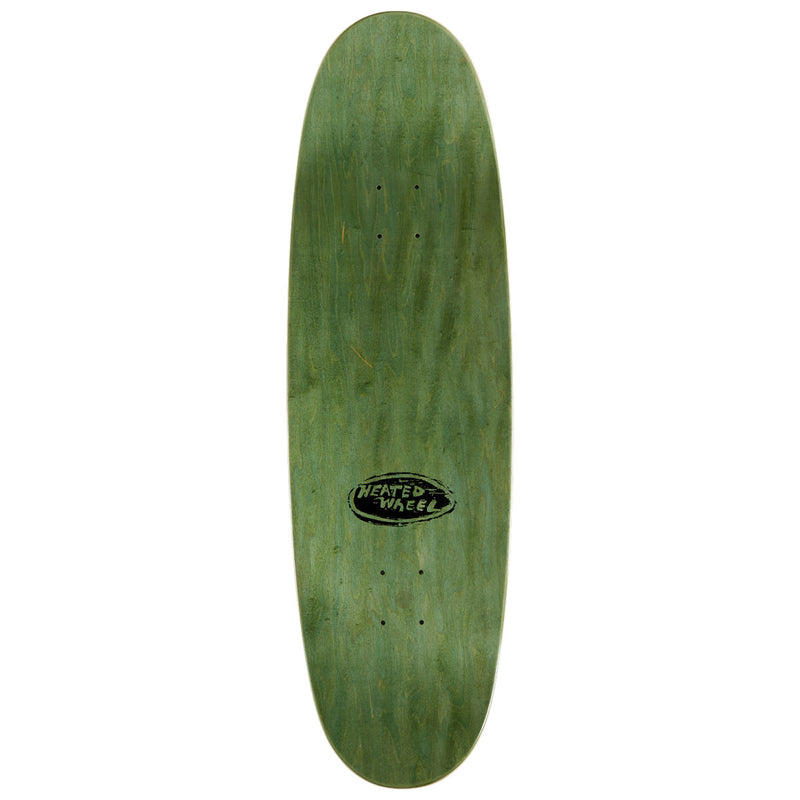 The Heated Wheel Raja Bell Egg Skateboard Deck - 9.60