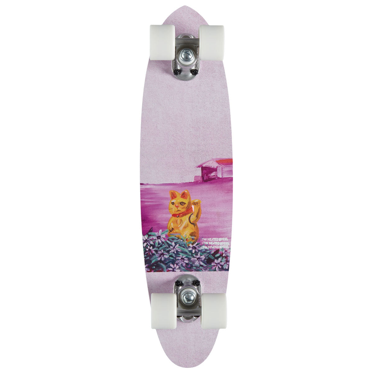The Heated Wheel Good Luck Fiber Rider Pre-Built Cruiser Complete image 1