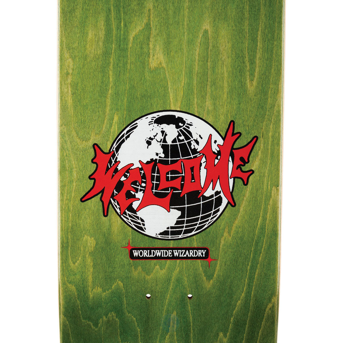 Welcome Evermore On Enenra Skateboard Deck - Yellow - 8.50