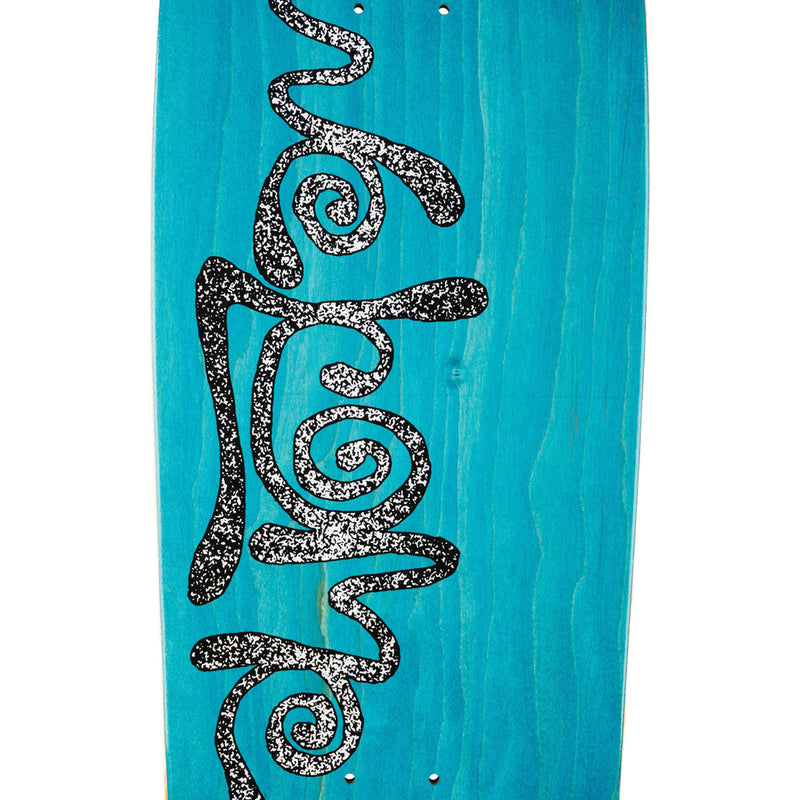 Welcome Sloth On Slappy Slap Skateboard Deck - Black/Prism Foil - 9.50