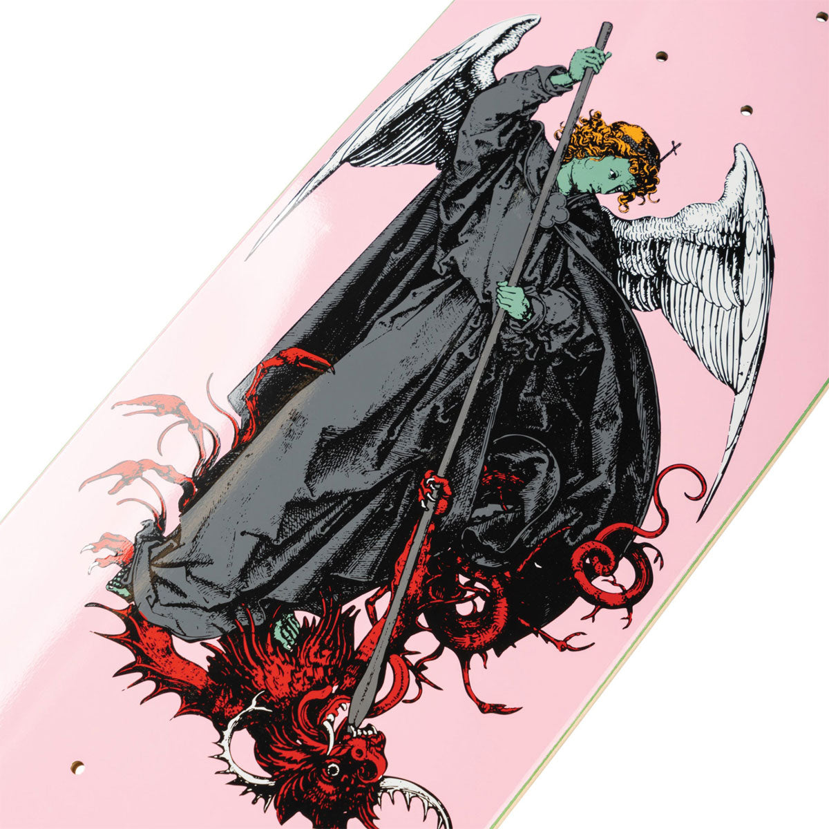 Welcome Spear On Son Of Boline Skateboard Deck - Pink - 8.80