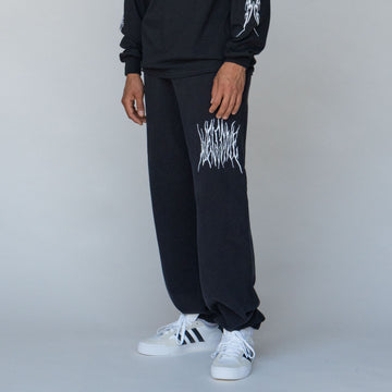 Welcome Caste Pigment Dyed Pants - Black