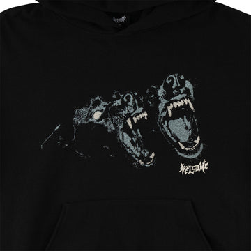 Welcome Woof Hoodie - Black
