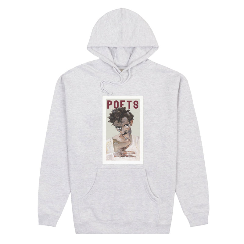 Poets Torment Hoodie - Heather Grey