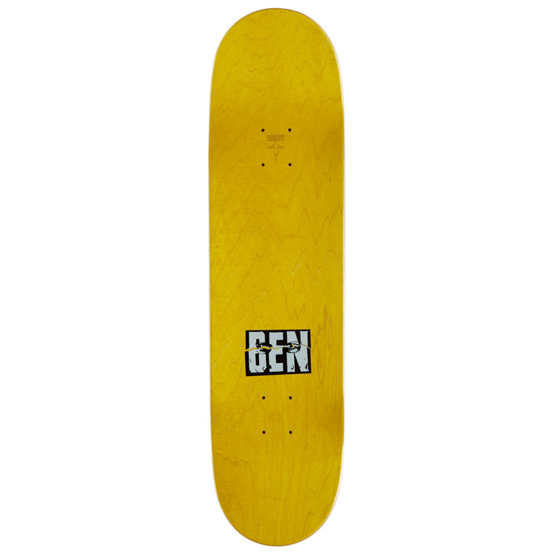 Hockey War On Mice Ben Kadow Shape 2 Skateboard Complete - 8.25