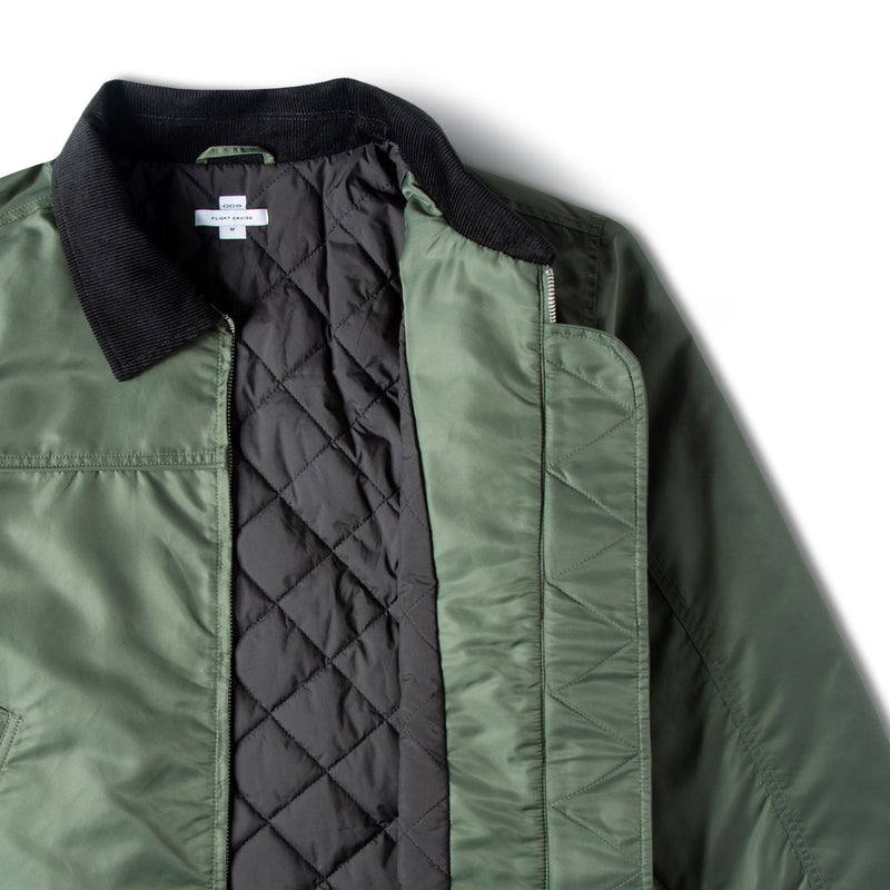 CCS Flight Cruise Nylon Jacket - Green