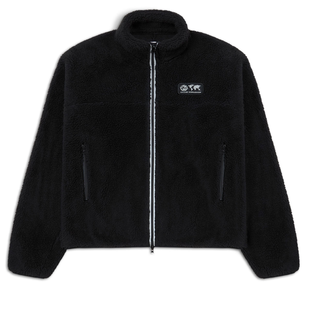 CCS Worldwide Sherpa Fleece Jacket - Black