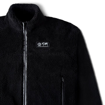 CCS Worldwide Sherpa Fleece Jacket - Black