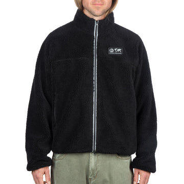 CCS Worldwide Sherpa Fleece Jacket - Black
