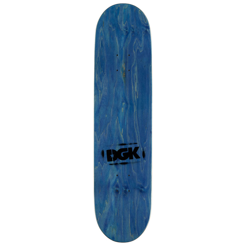 DGK OG Logo Foil Skateboard Complete - Black - 8.38