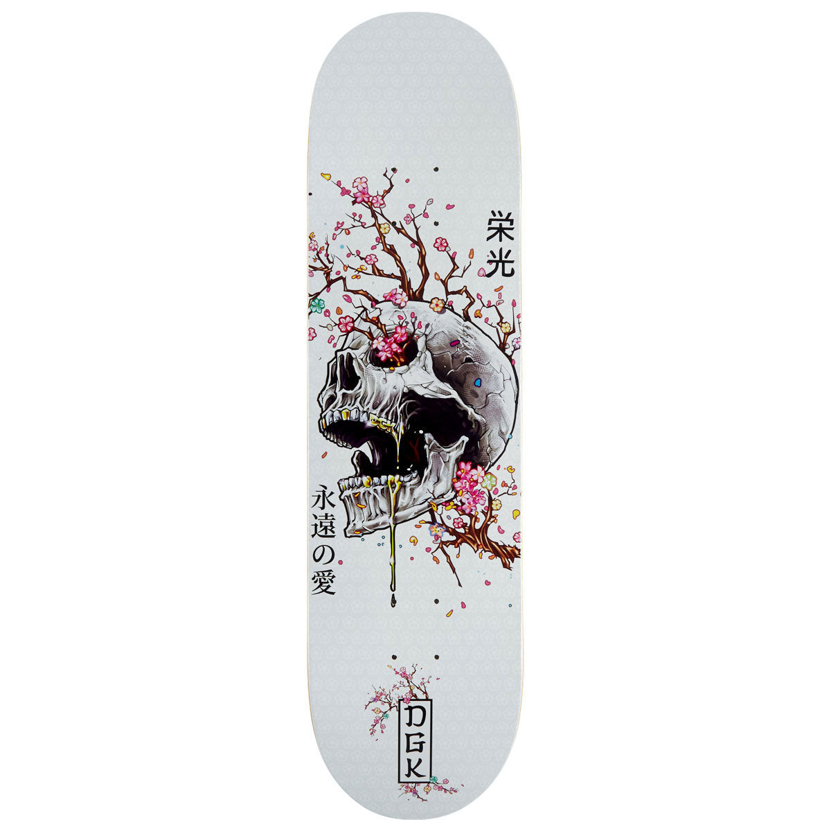 DGK Ancestry Skateboard Deck - White - 8.06