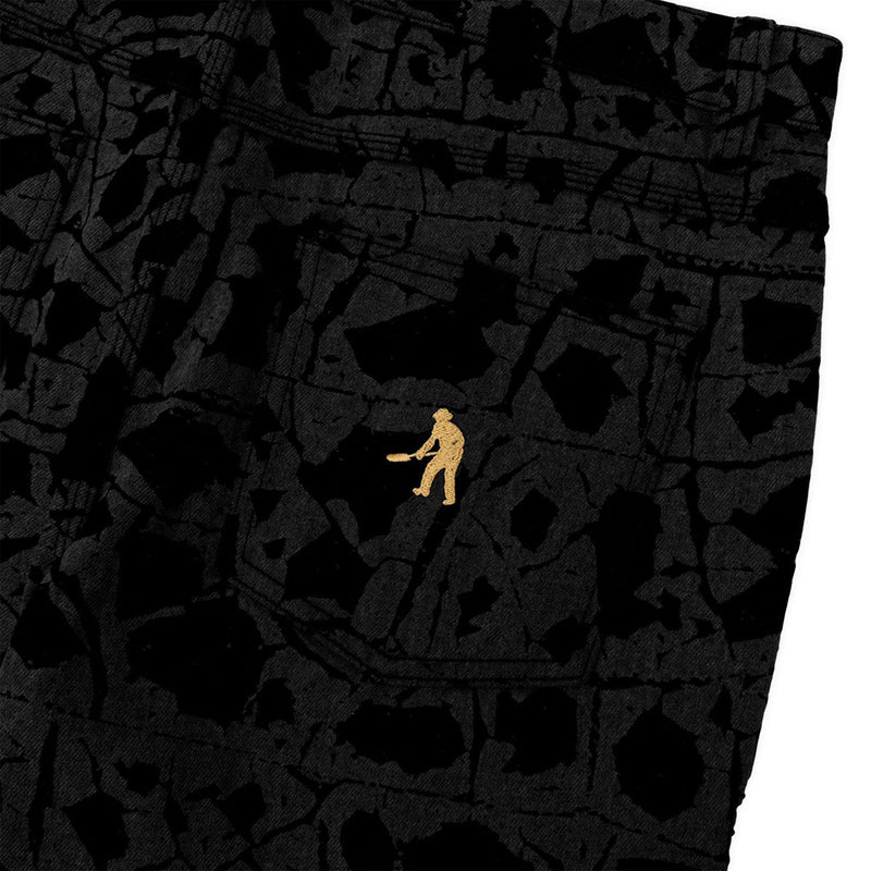 Passport Weathered Workers Club Classic Jeans - Black