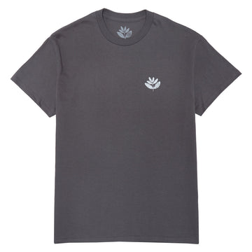 Magenta Feather T-Shirt - Charcoal