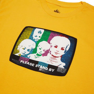 Black Label Stand By T-Shirt - Gold