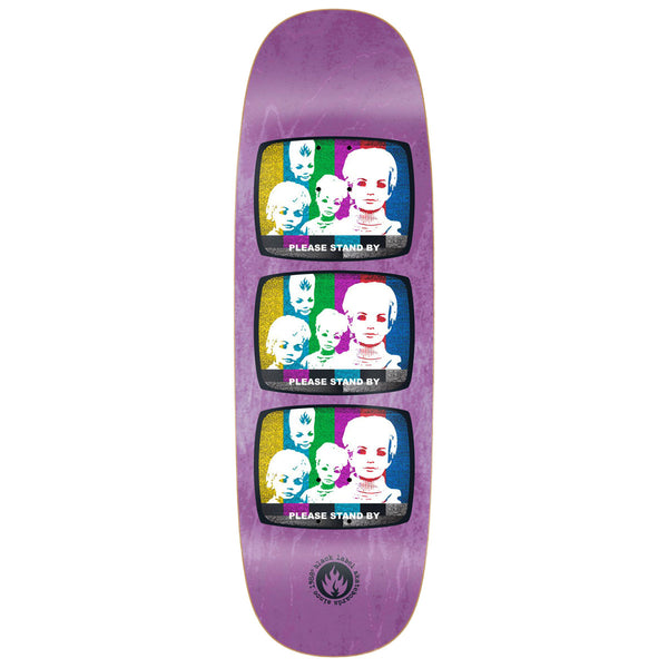 Black Label Stand By Jumbotron Shape Skateboard Deck - Assorted