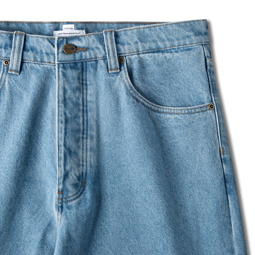 CCS Western Bootcut Denim Jeans - Rinsed Blue