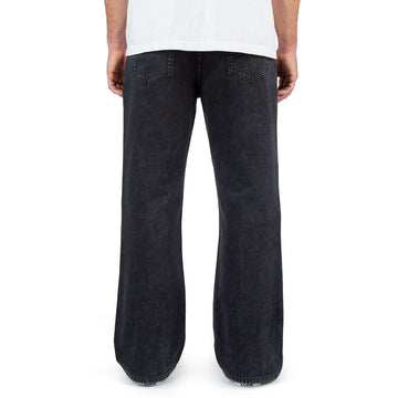CCS Western Bootcut Denim Jeans - Acid Wash Black