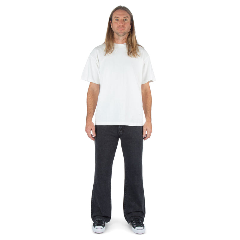 CCS Western Bootcut Denim Jeans - Acid Wash Black