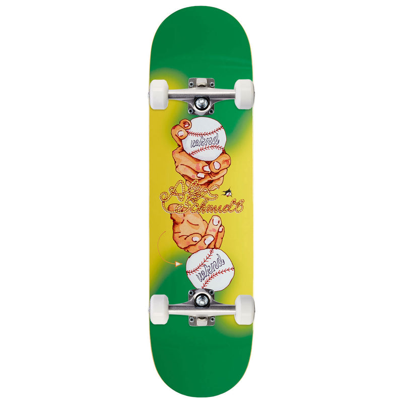 WKND Slurve Alex Schmidt WB Skateboard Complete - Green - 7.75