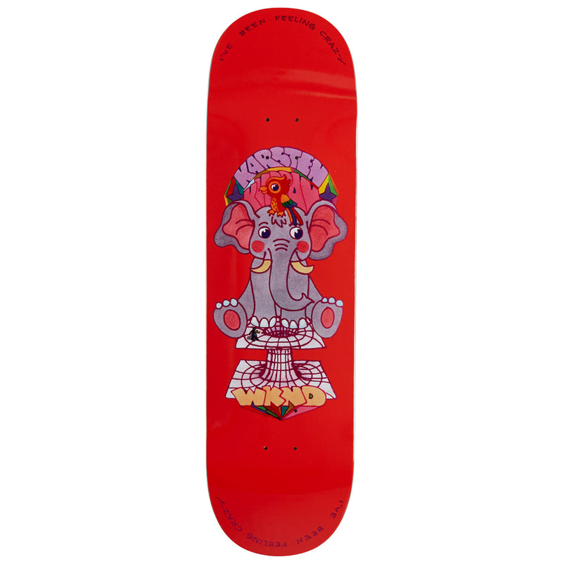 WKND Shortcut Karsten Kleppan WB Skateboard Deck - Red - 8.50