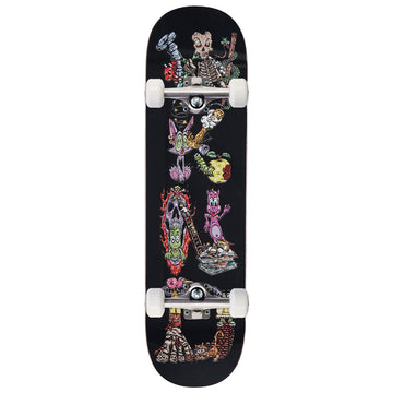 WKND Dusted Team SN Skateboard Complete - Black - 8.125