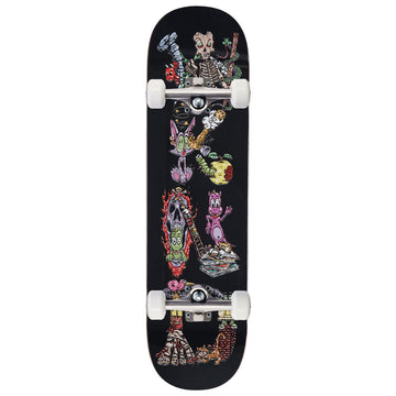 WKND Dusted Team SN Skateboard Complete - Black - 8.375