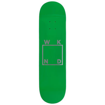 WKND Logo PS Skateboard Deck - Green/Silver - 8.25