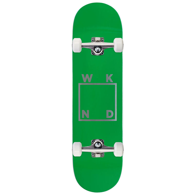 WKND Logo PS Skateboard Complete - Green/Silver - 8.25
