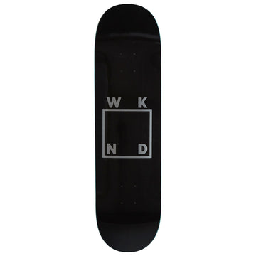 WKND Logo PS Skateboard Deck - Black/Silver - 8.375