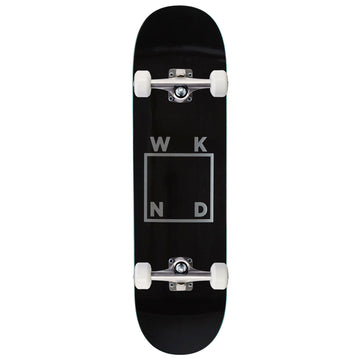 WKND Logo PS Skateboard Complete - Black/Silver - 8.375