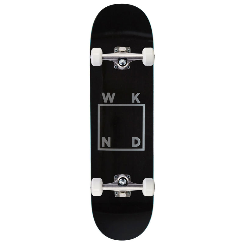 WKND Logo PS Skateboard Complete - Black/Silver - 8.375