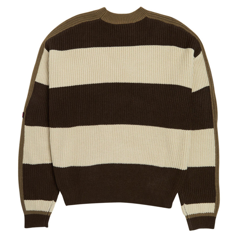 WKND Stripes Knit Sweater - Brown/Beige