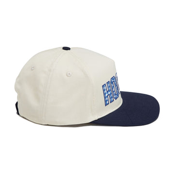 Hockey Ethel Hat - Blue/Tan