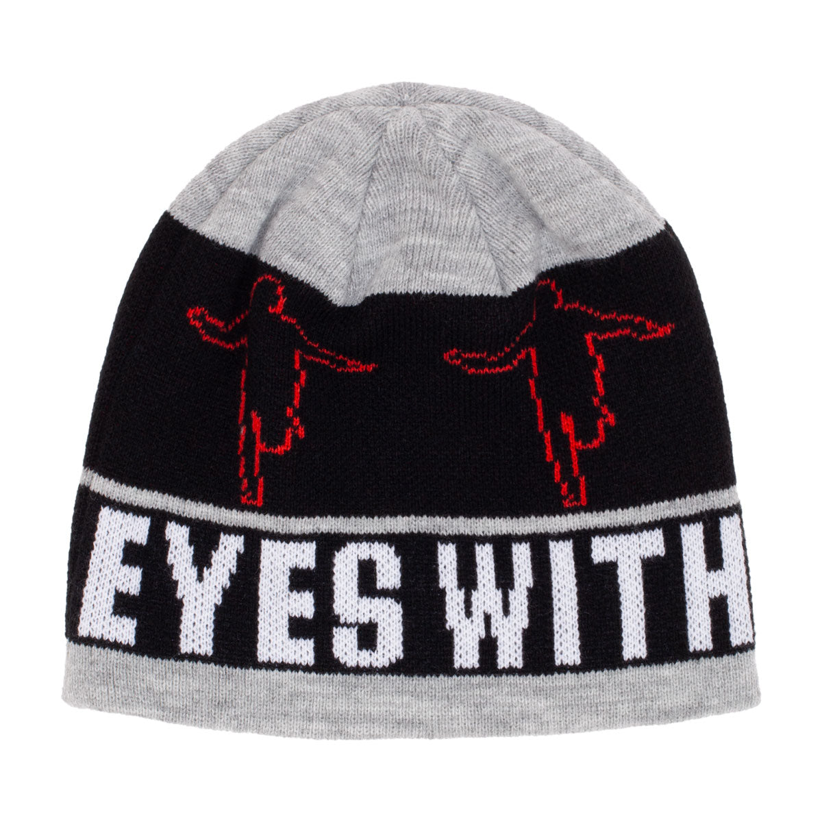 Hockey Eyes Without A Face Beanie - Grey – CCS