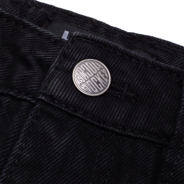 Hockey Double Knee Jeans - Black