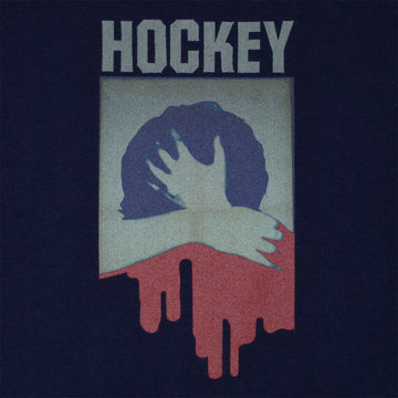 Hockey Paralysis Hoodie - Navy